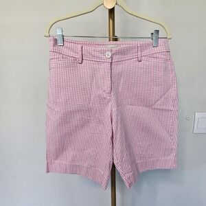 Talbots Pink Checkered Women's Shorts